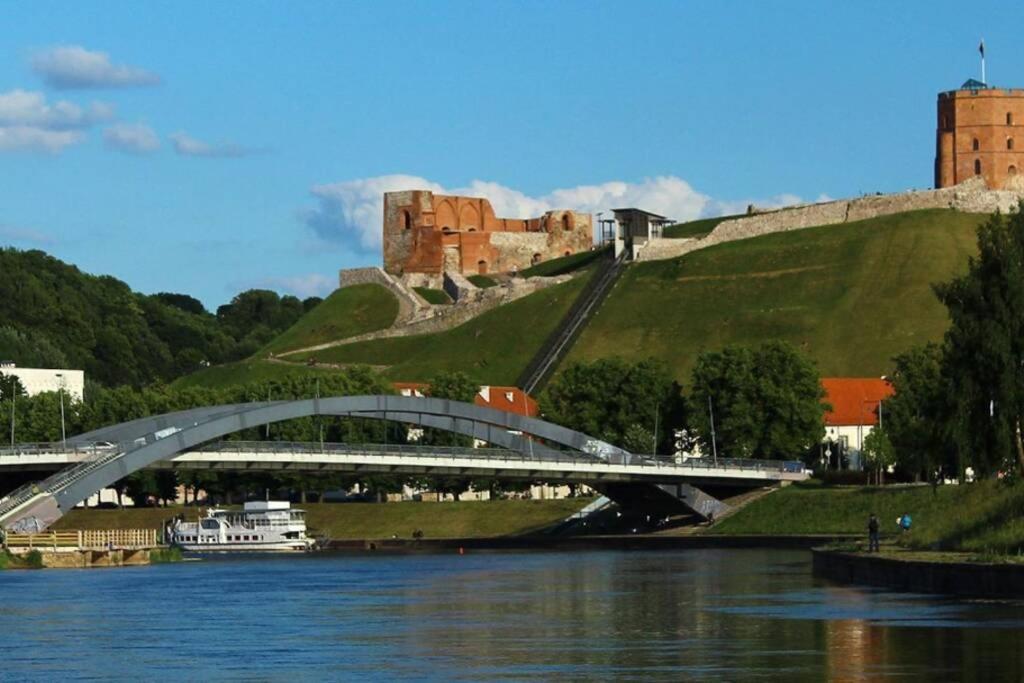 Slucko Central Studio Apartment Near River Vilnius Exteriör bild